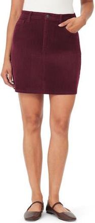 Kensie High Waist Corduroy A-Line Skirt in Winds Wine at Nordstrom Rack, Size 12