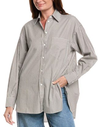 Rag & Bone Max Stripe Boyfriend Shirt