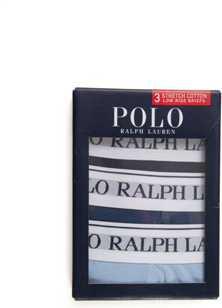 Ralph Lauren Set 3 Slip Blu-celeste Ralph Lauren Uomo