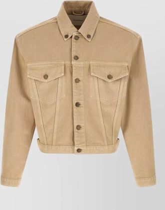 Entire studios denim single-breasted jacket