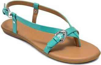 Aerosoles Iride Slingback Sandal in Ice Green Fx Crinkle Patent at Nordstrom, Size 8.5