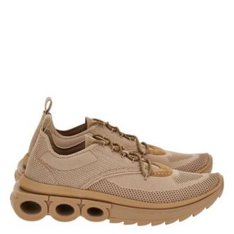 Ferragamo Nima Technical Knit Running Sneakers, Size 7