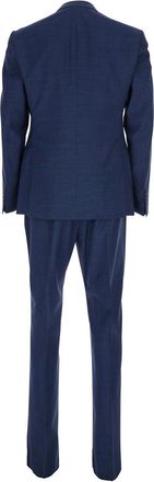 Emporio Armani Mens Suit Blue Suits