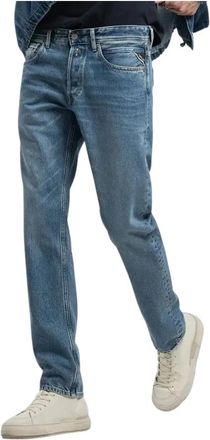 Replay jeans blauw - Heren - Regular Fit Jeans - Blauw - W30 L32 - Katoen - Jeans