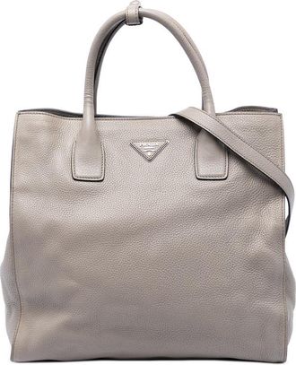 Prada Pre-owned Prada Vitello Daino Open Convertible Tote Ladies RT3KU59B6U3ZDA0L