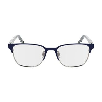 Lacoste L2304424 Metal and Acetate Eyeglasses - Navy