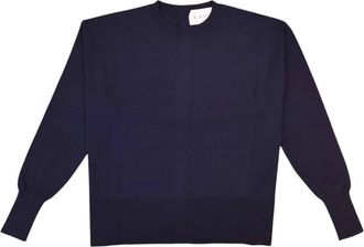 Kaos Jersey de punto con cuello redondo - Knitwear - Hombre - Azul - XL