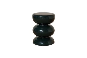 Chehoma Mesa auxiliar de metal verde