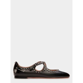Bally rina Flat in Calf Leather in Black at Nordstrom, Size 39