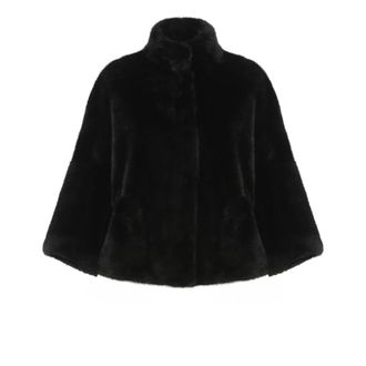 VALENTINI 1972 Valentini 1972, Jassen, Dames, Zwart, XS, Polyester, Synth Fur