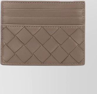 Bottega Veneta quilted leather wallet card slots