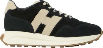 Hogan Black Logo Sneakers