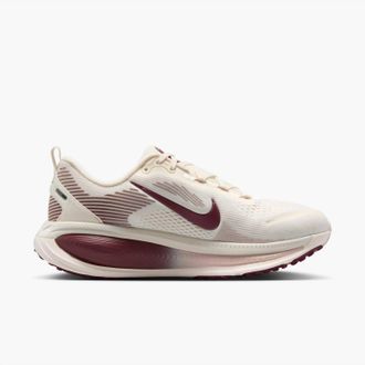 Nike Womens Vomero 18 Road Running Shoes In Pale Ivory/red Sepia/silt Red/dark Team Red