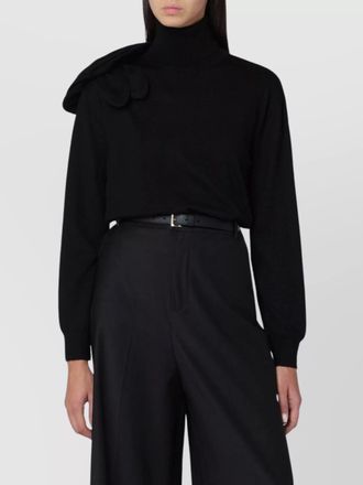 Moschino virgin wool turtleneck sweater
