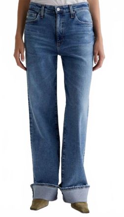 AG - Adriano Goldschmied High Rise Wide Leg Jeans In 18Yatl