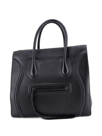 Celine Phantom Bag Grainy Leather Medium tote bag - Zwart
