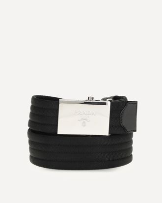 Prada Nylon Belt Male 95