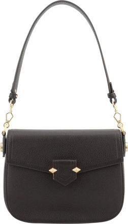 Pourchet Tassen, Dames, Bruin, ONE Size, Leer, Grote bruine loopwagen - van leer