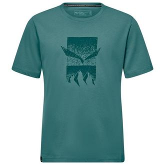 Salewa Eagle 3Cime T-Shirt Funktionsshirt f&uuml;r Herren | t&uuml;rkis