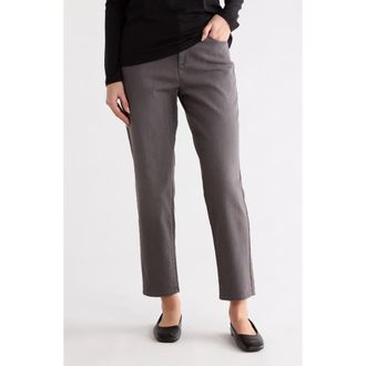 Eileen Fisher High Waist Slim Ankle Jeans in Asphalt at Nordstrom Rack, Size Xx-Small
