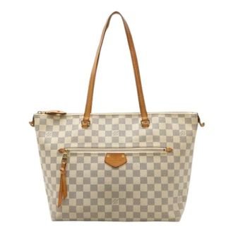 Louis Vuitton Pre-owned Tote Bags, female, Beige, Size: ONE SIZE Pre-owned Canvas louis-vuitton-bags