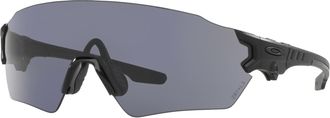 Oakley OO9328 Sunglasses Bundle: OO 9328 932804 Si Tombstone Matte Black Grey and Medium Black leash Accessory kit