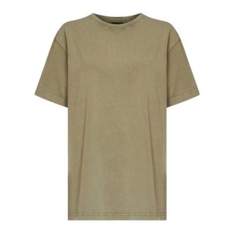 MUGLER Dames, Tops, Groen, Maat: XS Katoen