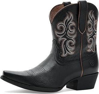 Ariat Lacona Womens Boots Black Deertan : 6.5 B - Medium, Leather