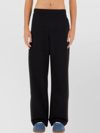Marine Serre oversized wide leg full length trousers