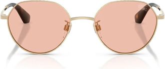Burberry Sunglasses Be3173 D 110984 Light Gold/Dark Pink Unisex