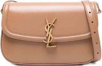 Saint Laurent Solferino Small Leather Shoulder Bag