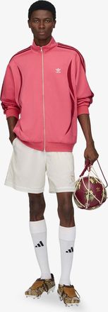 adidas Unisex Sweatshirt Polyamide-Cotton Pink Sweatshirts Sweater
