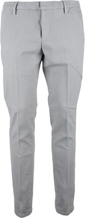Dondup Broeken, Heren, Grijs, W33, Katoen, Gaubert Chino