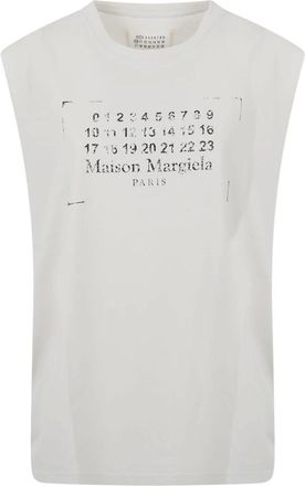 Maison Margiela Mujer, Camisetas, Beige, Talla: S