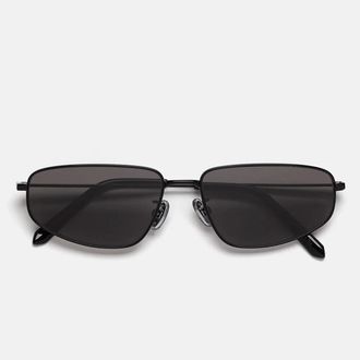 Retro Superfuture Sunglasses Isedra Black Eu1 Black/Black Unisex