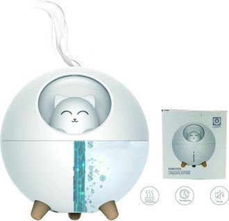 Trade Shop Trade Shop - Umidificatore Ultrasuoni Lampada Gatto Luce Aromaterapia Diffusore Aromi Xc-5244