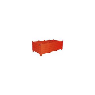 Bauer Recipiente Colector Capacidad 2,0 M&sup3; Rojo Vivo