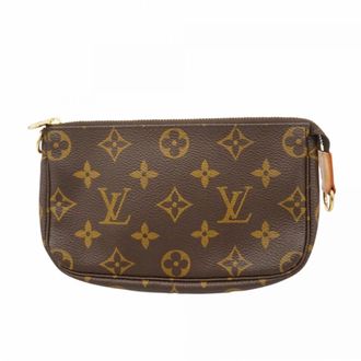 Louis Vuitton Brown Pouch (Pre-Owned)