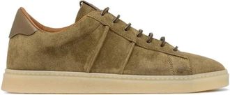 Buttero Schoenen, Heren, Bruin, 42 EU, Leer, Burro Sneakers