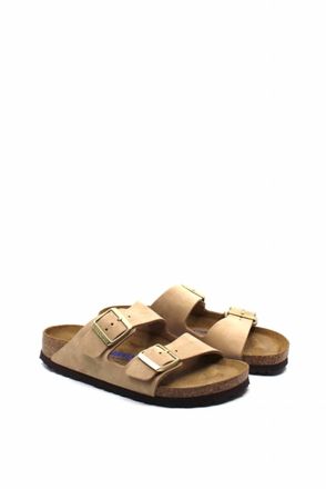 Birkenstock Womens Arizona Sandals - Narrow In Sandcastle