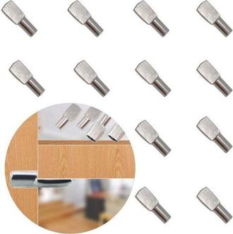 OEM Soportes Para Estantes Ulisem, Pasadores De Soporte Para Estantes, Clavijas Para Estantes, Soportes De Placa De Metal Niquelado Para Gabinetes, Acceso