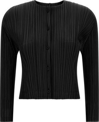 Pleats Please Issey Miyake Monthly Colors: August Cardigan