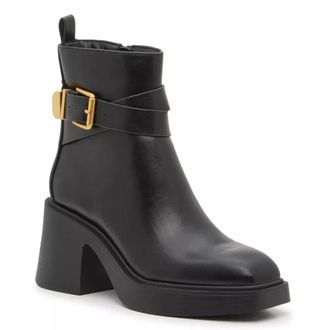 Chinese Laundry Chinese Laundry Amie Boots Womens Black Block heel Ankle Bootie Hawk2961