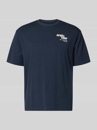 s.Oliver Red Label Regular Fit T-Shirt aus reiner Baumwolle in Marine, Gr&ouml;&szlig;e XXXL
