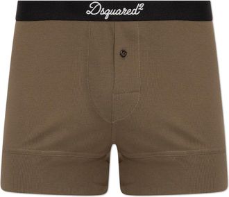Dsquared2 Uomo, Mutande, Marrone, L, new