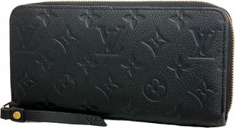 Louis Vuitton Noir Long Wallet (Bi-Fold) (Pre-Owned)