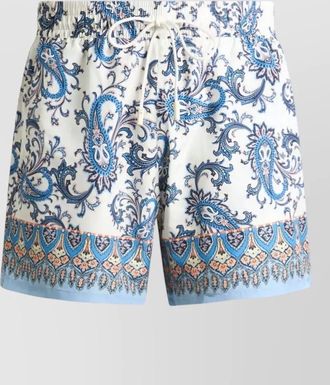 Etro floral print swim shorts