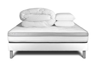 VITALIT Pack Colch&oacute;n Blanco Espuma 200 X 200