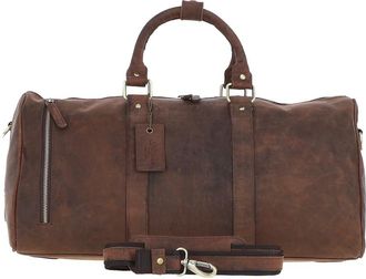 Ashwood Leather Mens Classic Weekend Bag - Brown - One Size