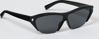 Saint Laurent Occhiali da sole a mascherina con mezza montatura Saint Laurent